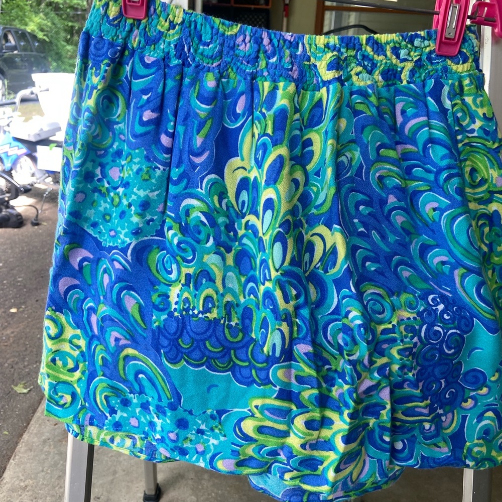 Lilly Pulitzer Skirt Lilly lover lagoon size xs